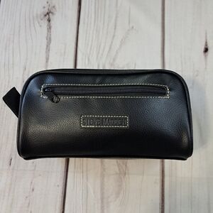 Steve Madden Black Travel Toiletry Bag
